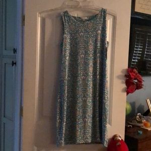 Floral sleeveless dress